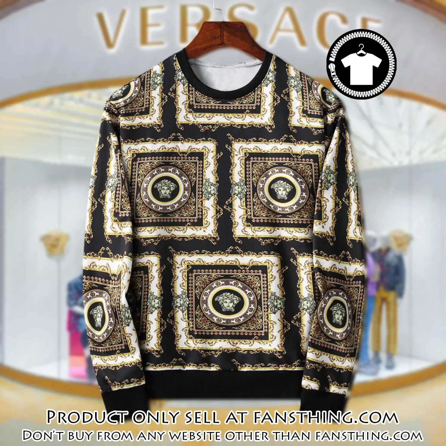 Versace luxury ugly sweater for winter lzu1407 fst0427768